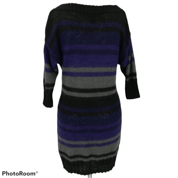 French Connection Striped Sweater Dress Size XS - Picture 12 of 14